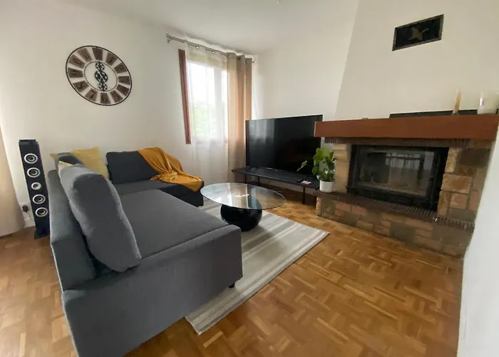 别墅 Maison Chaleureuse Avec Un Grand Jardin